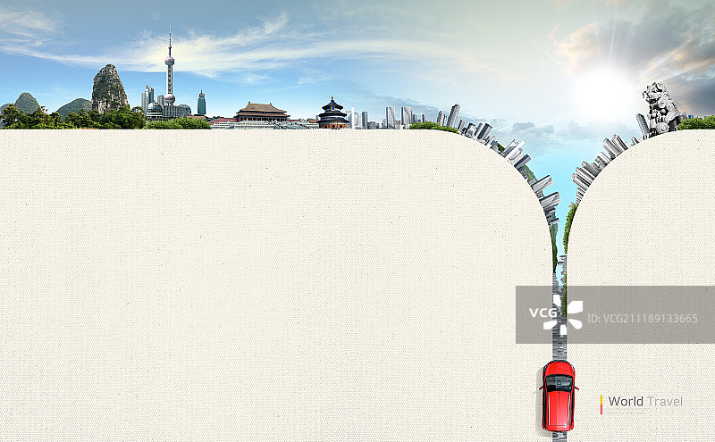 旅行生活方式拉链景观图片素材