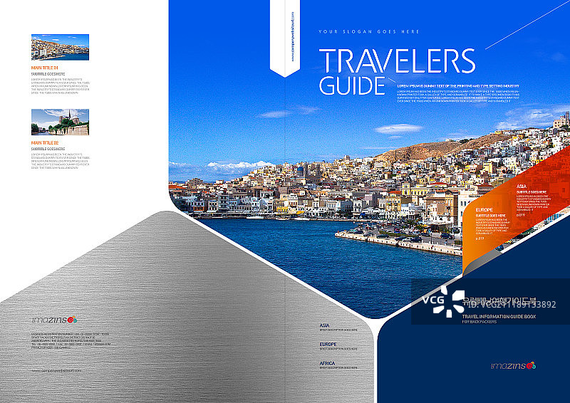 旅游宣传册图片素材