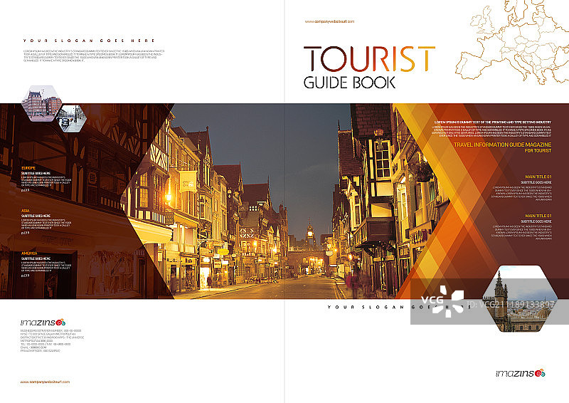 旅游宣传册图片素材