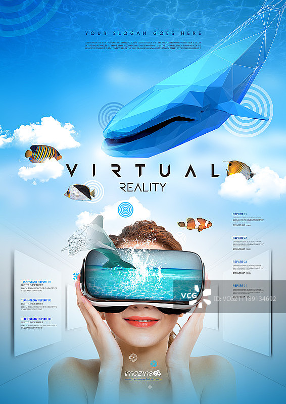 AR VR模拟器计算机设备先进技术图片素材