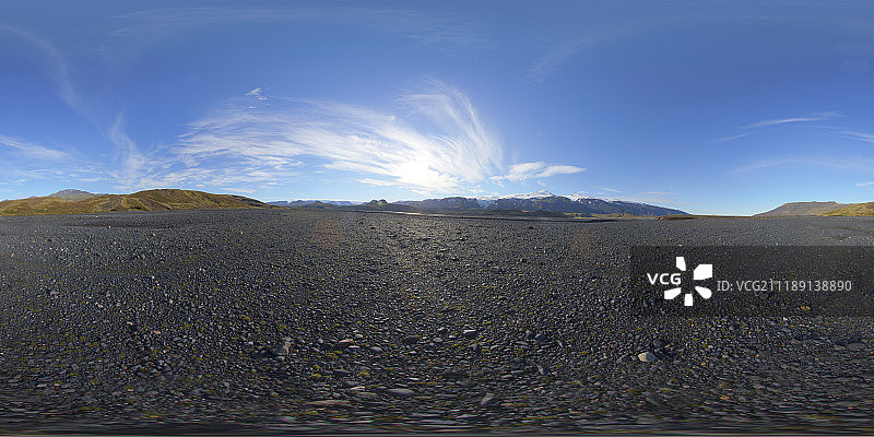 冰岛火山岩地貌360度HDRI图片素材