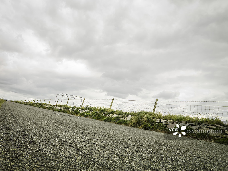 英国乡村单车道背景板图片素材