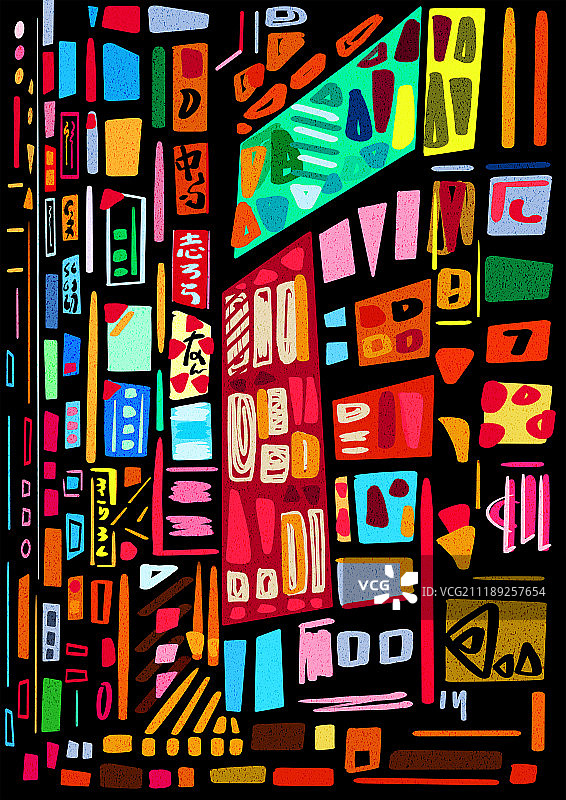 东京印象图片素材