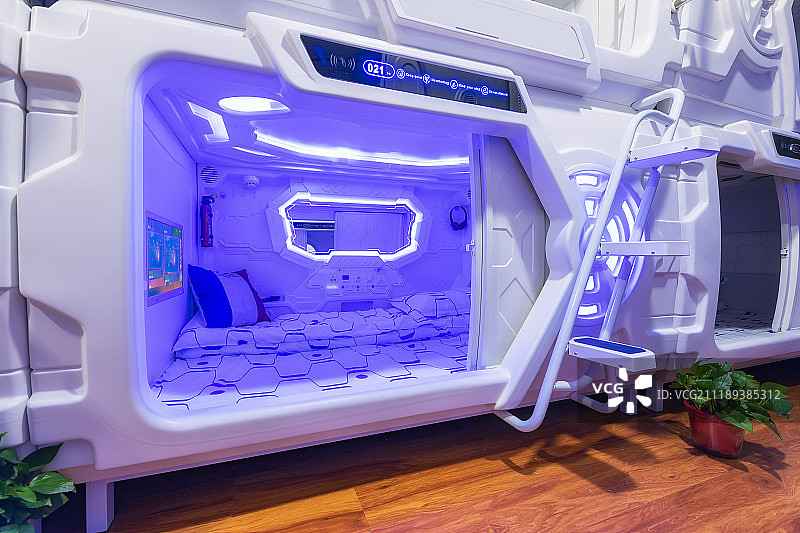 胶囊旅馆图片素材