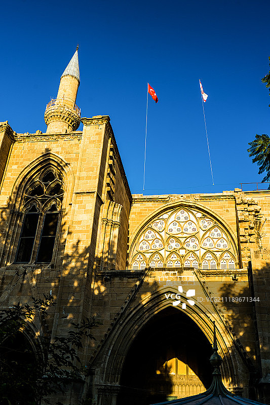 塞浦路斯尼科西亚塞利米耶清真寺图片素材