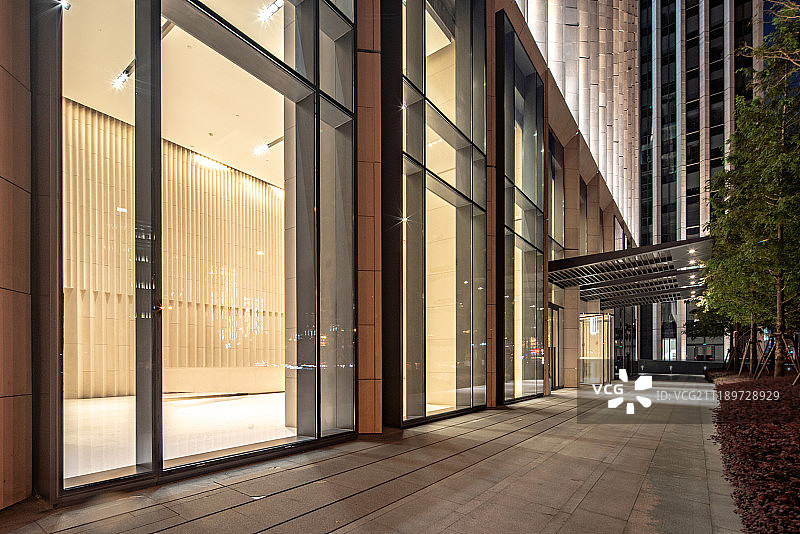 外滩soho夜景图片素材