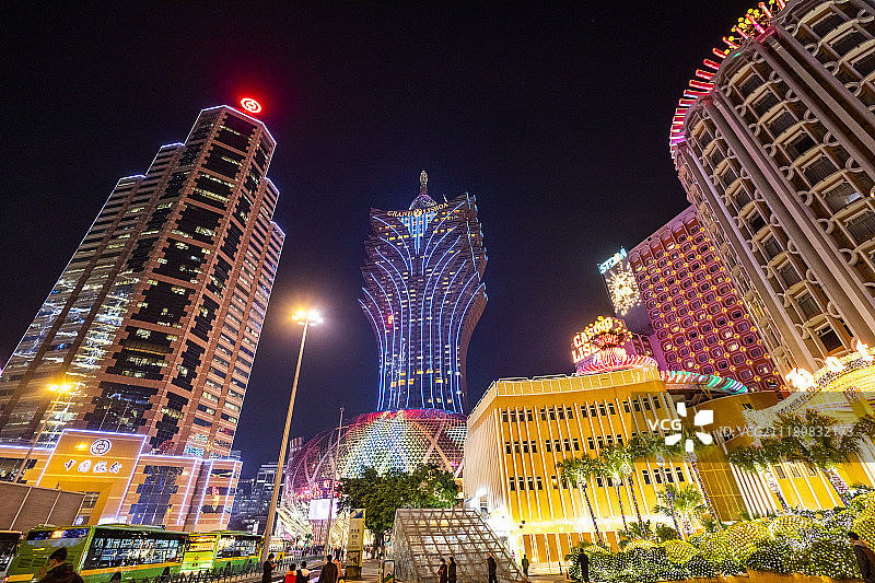 澳门新葡京酒店图片素材