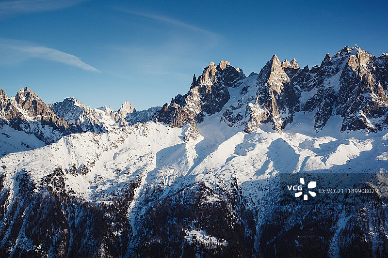 勃朗峰图片素材