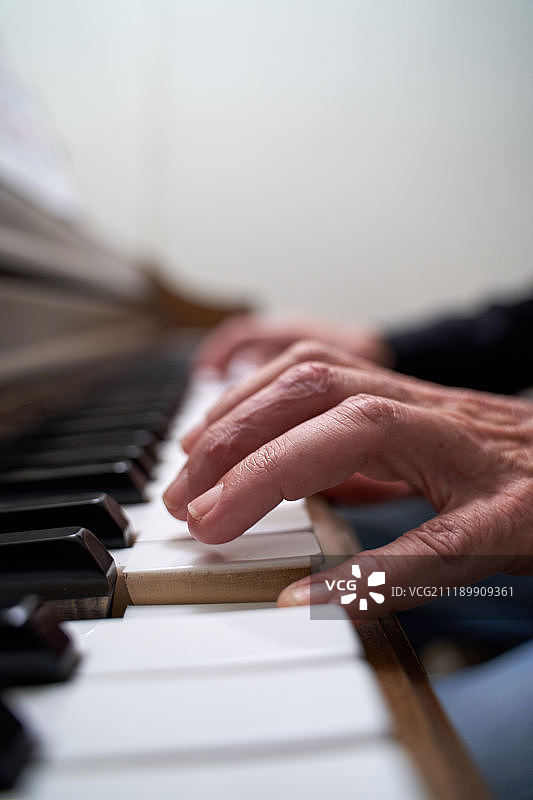 钢琴特写图片素材