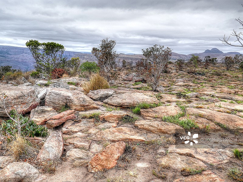 布莱德河附近的 plateau图片素材