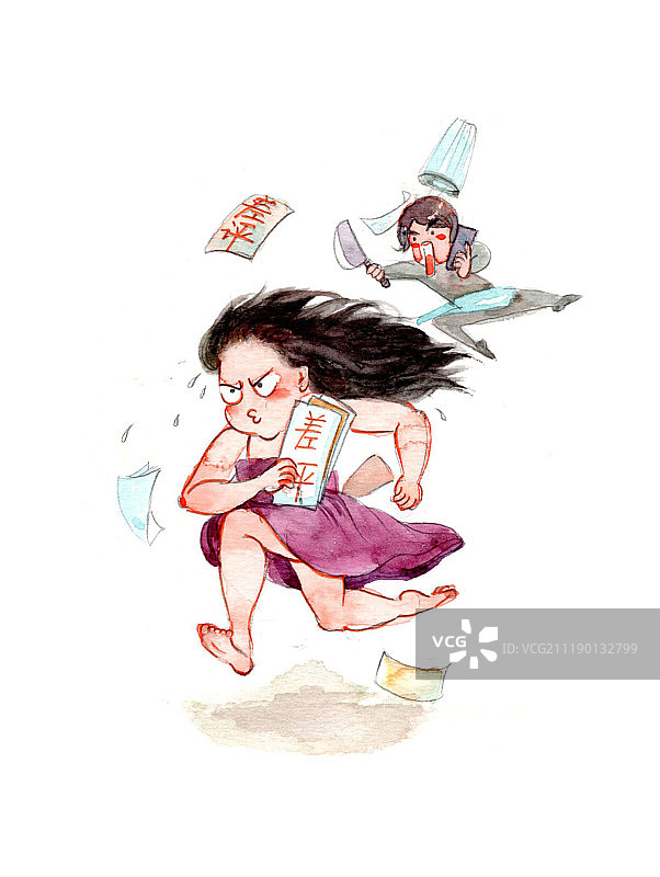 冒着被商家追杀风险的差评图片素材