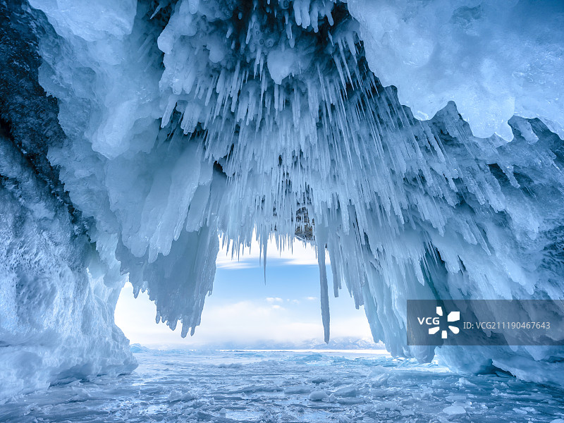 西伯利亚贝加尔湖风光图片素材