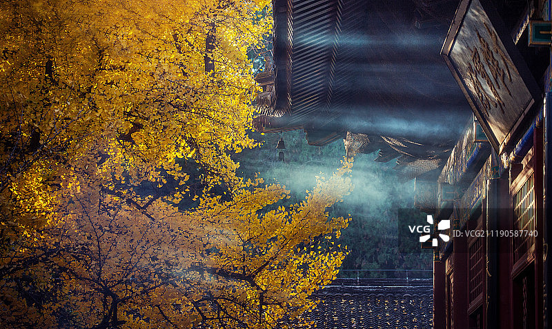 红螺寺图片素材