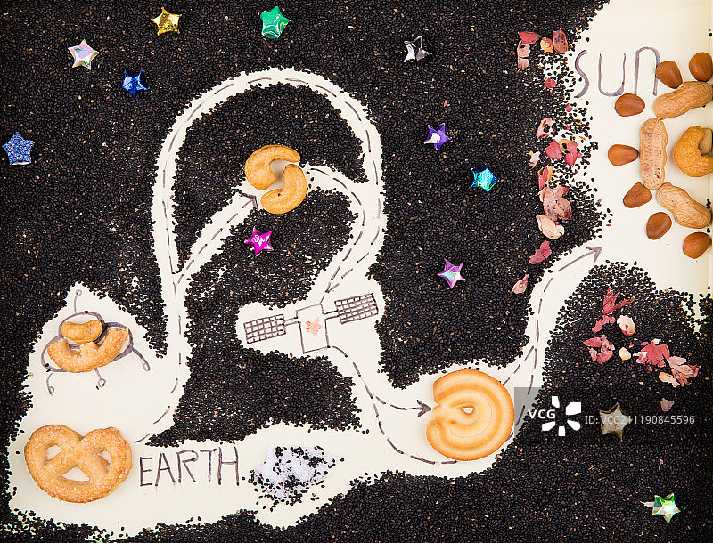 漫游太空图片素材