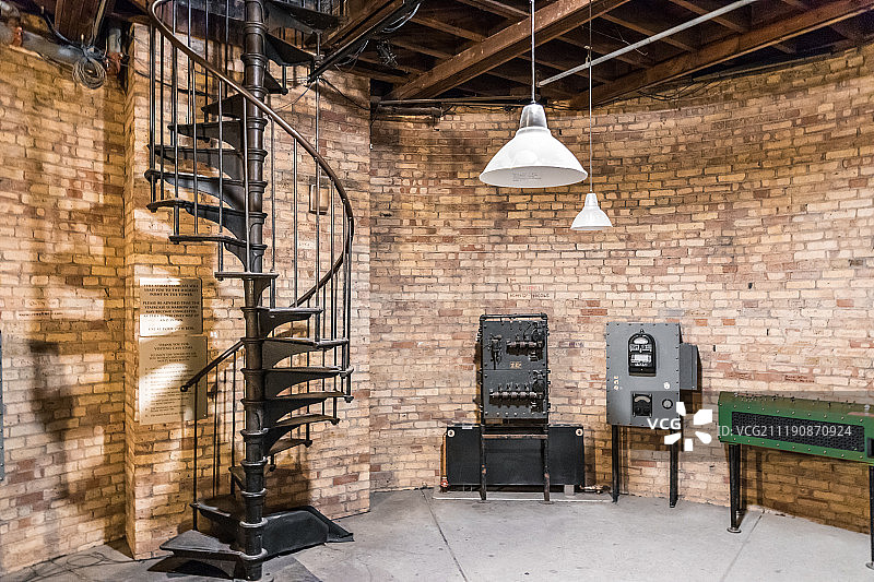 卡萨罗马城堡旋转楼梯图片素材