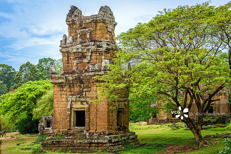 柬埔寨十二生肖塔图片素材