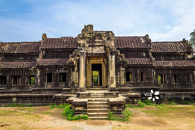 柬埔寨吴哥寺风光图片素材
