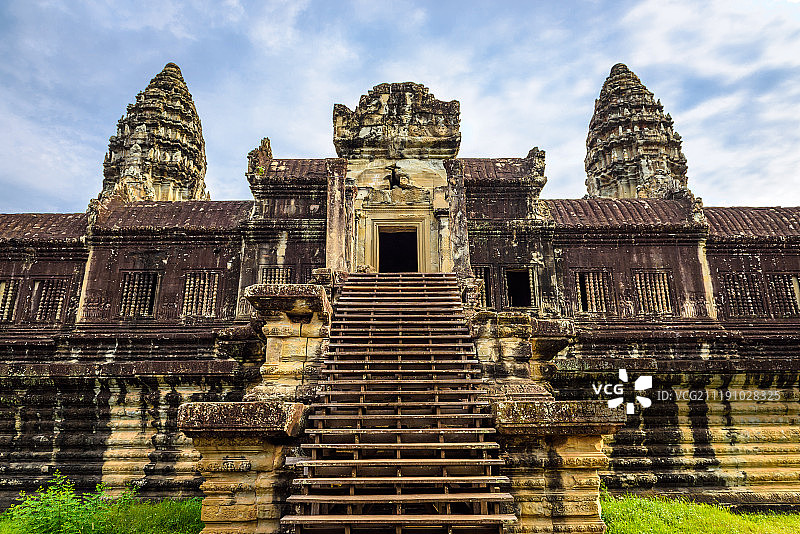 柬埔寨吴哥寺风光图片素材
