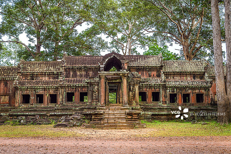柬埔寨吴哥寺风光图片素材