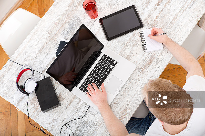 在家工作图片素材