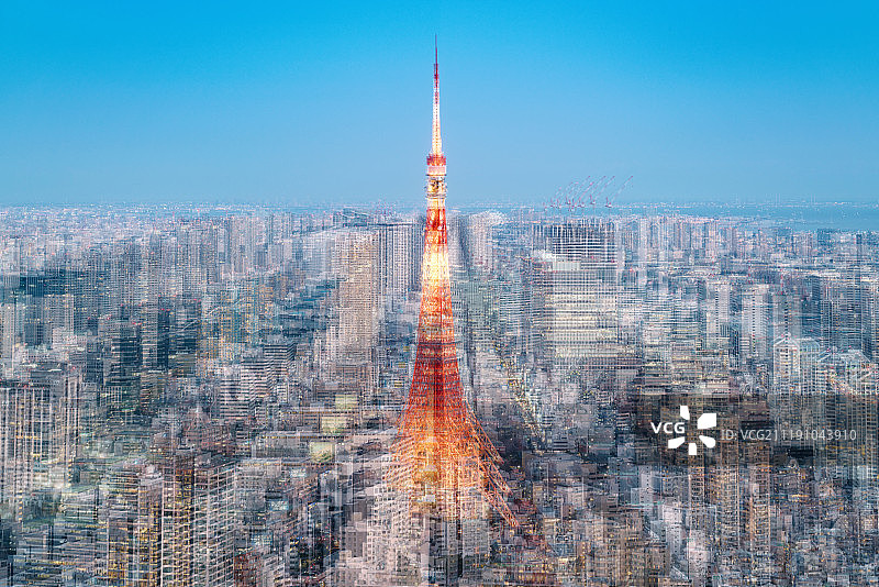日本东京城市风光图片素材