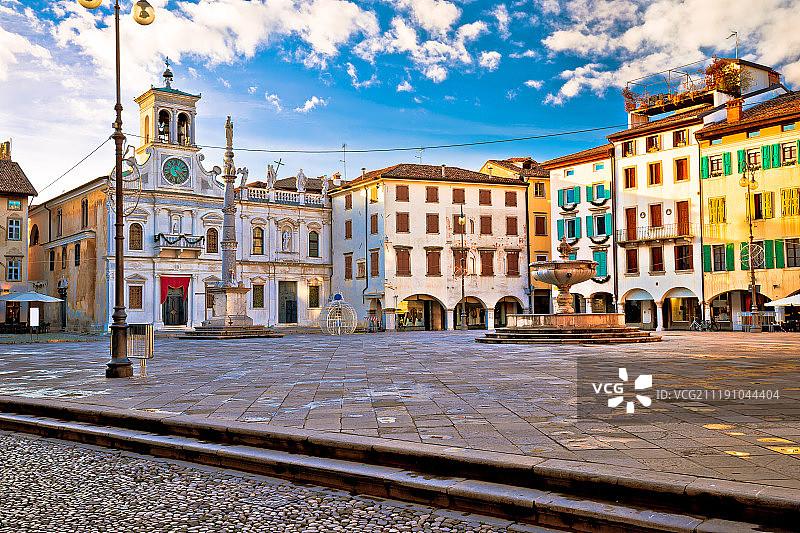 乌迪内圣贾科莫广场地标景观图片素材