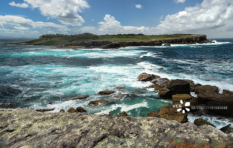 宝云岛全景图片素材