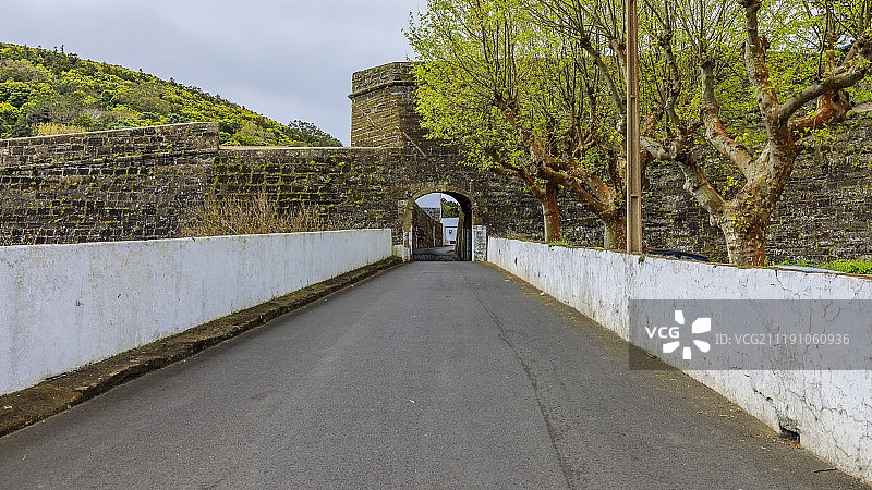 通往堡垒的道路图片素材