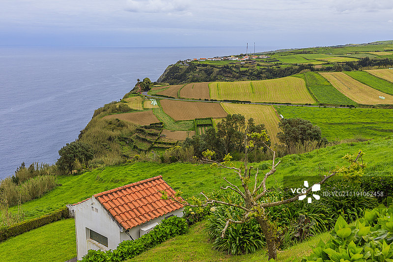亚速尔群岛圣米格尔岛观鲸瞭望台图片素材