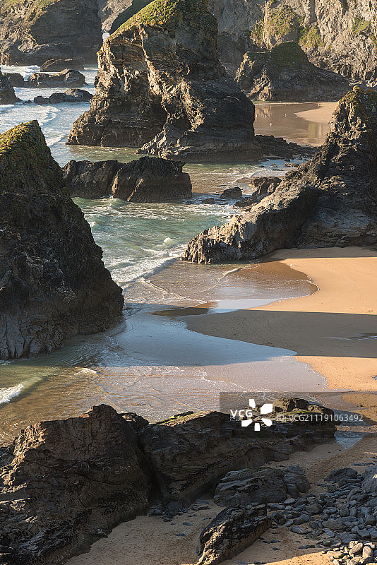 贝德鲁坦阶梯迷人的黄昏日落景观图片素材