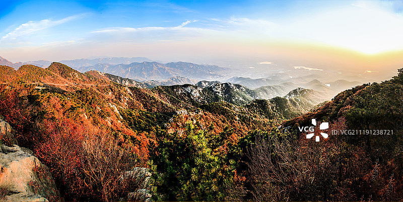 多彩沂蒙山图片素材