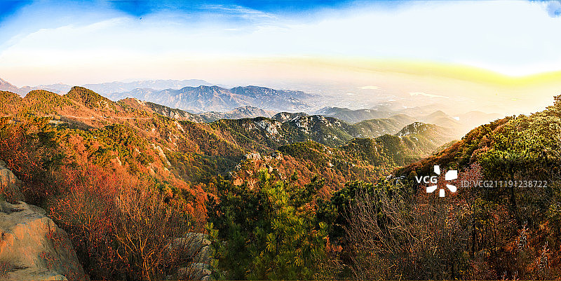 多彩沂蒙山图片素材