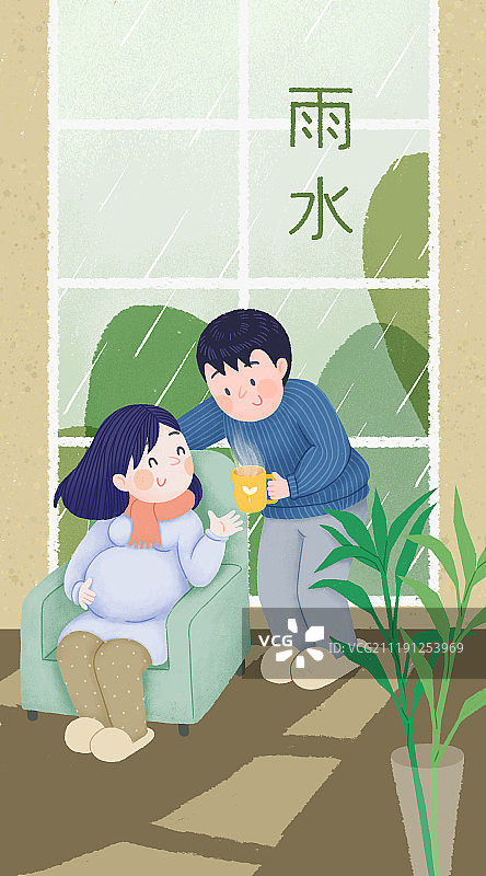 24节气雨水图片素材