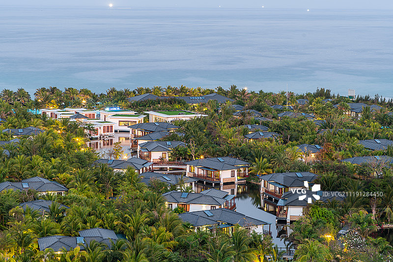 越南芽庄度假村海景图片素材