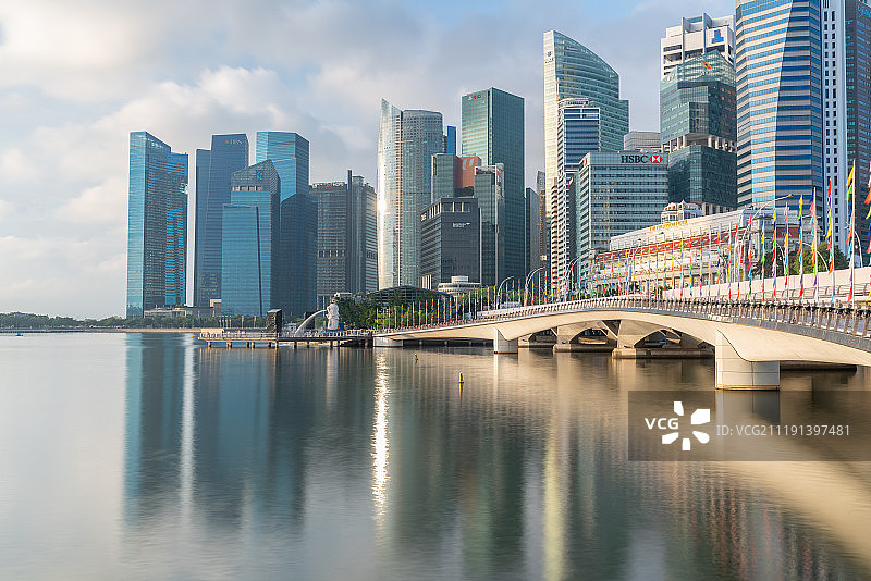 新加坡鱼尾狮图片素材