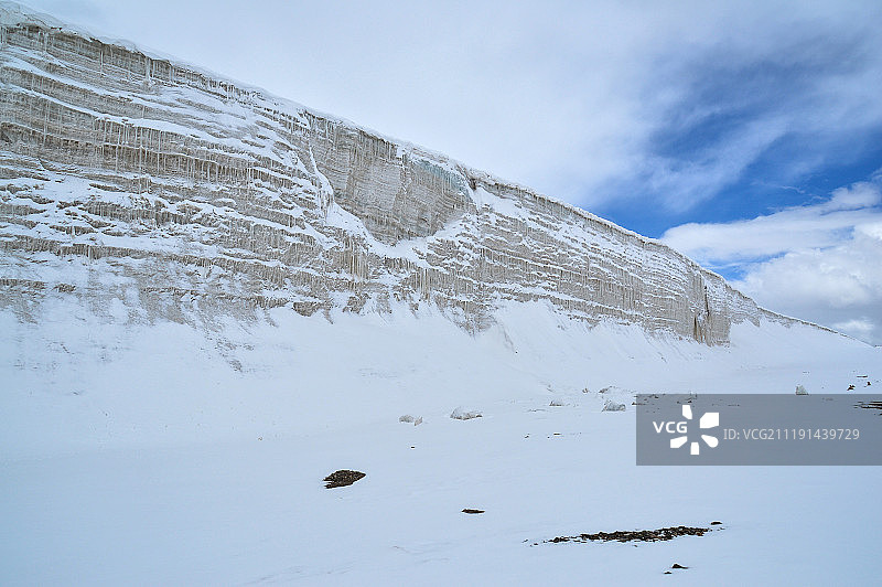 青海八一冰川图片素材