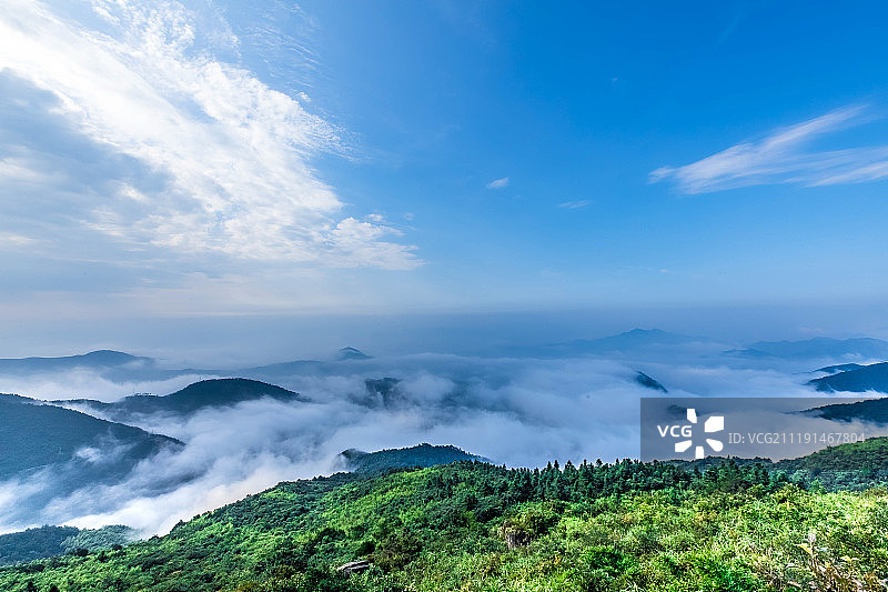 金华横店东白山图片素材