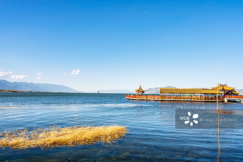 中国云南大理海心亭风光图片素材