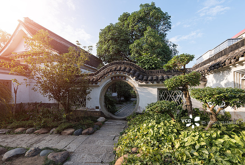 中山詹园景区图片素材