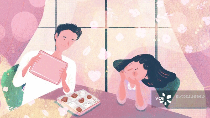 白色情人节图片素材