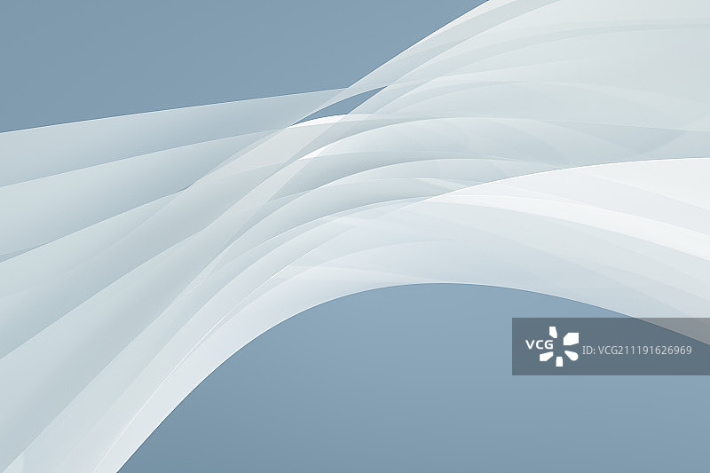 白色半透明曲面背景图片素材