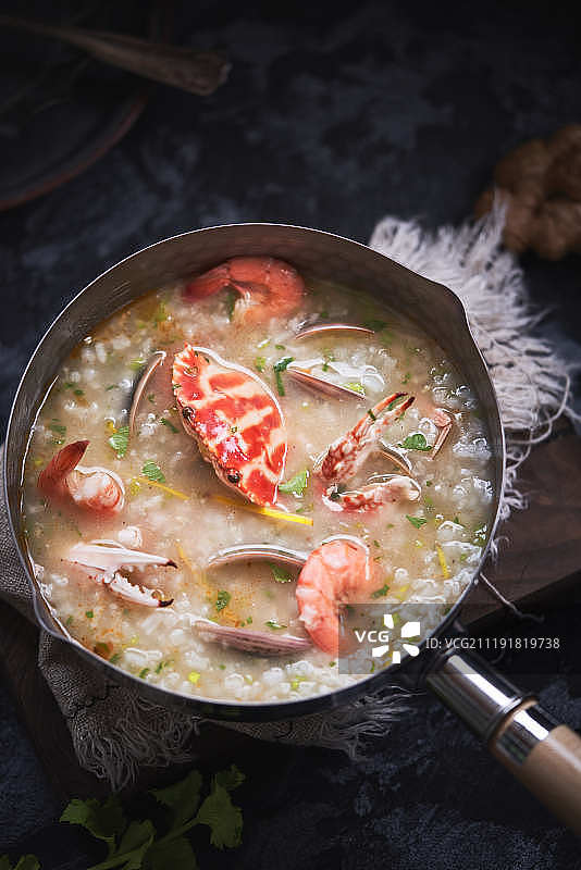 海鲜粥图片素材