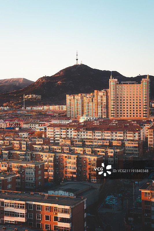 天津蓟州府君山风光图片素材