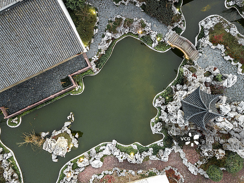 浙江嘉兴海宁盐官观潮胜地公园图片素材