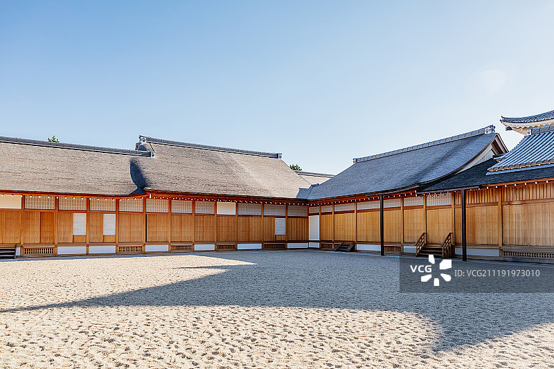 日本建筑背景留白场地图片素材