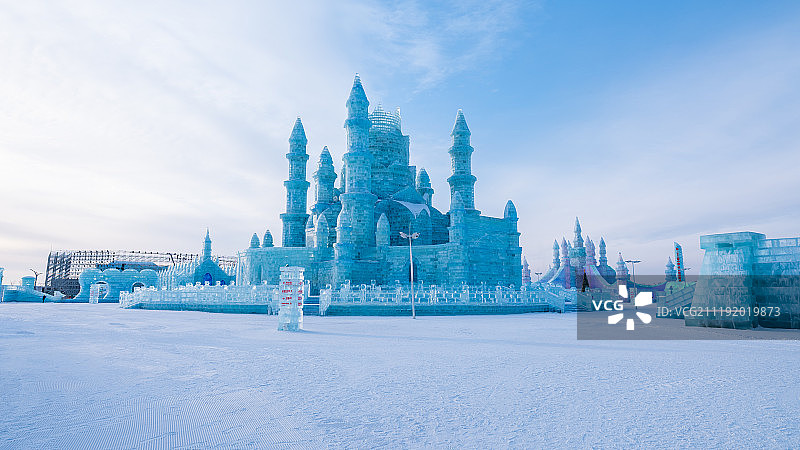 冰城哈尔滨 冰雪大世界图片素材