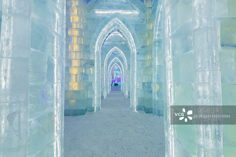 冰城哈尔滨 冰雪大世界图片素材
