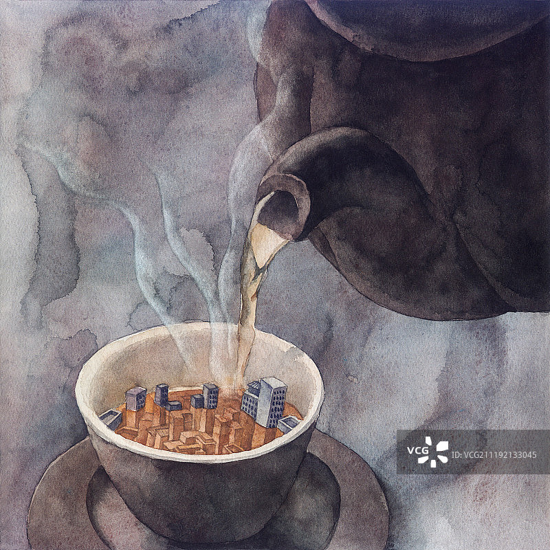 画里有话之茶香图片素材