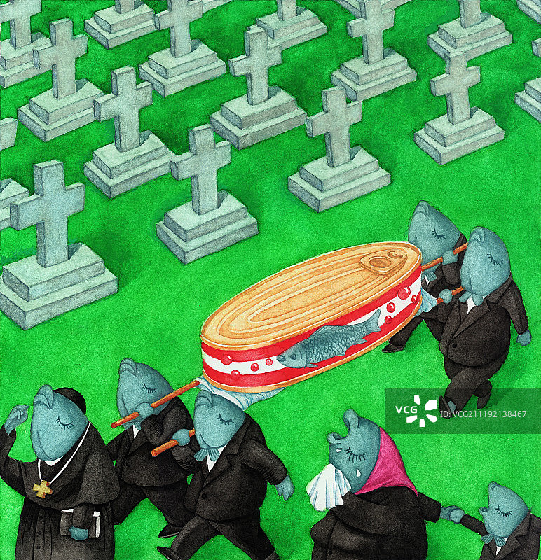 画里有话之葬礼图片素材