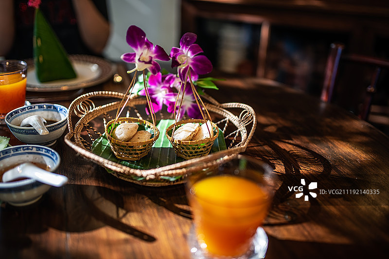 东南亚美食早餐图片素材